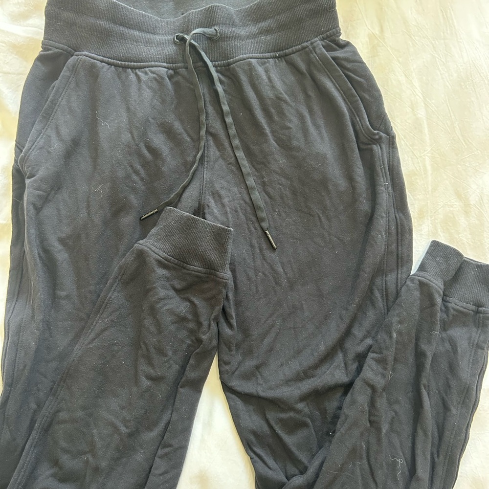 Lululemon Black Jogger Sweatpants